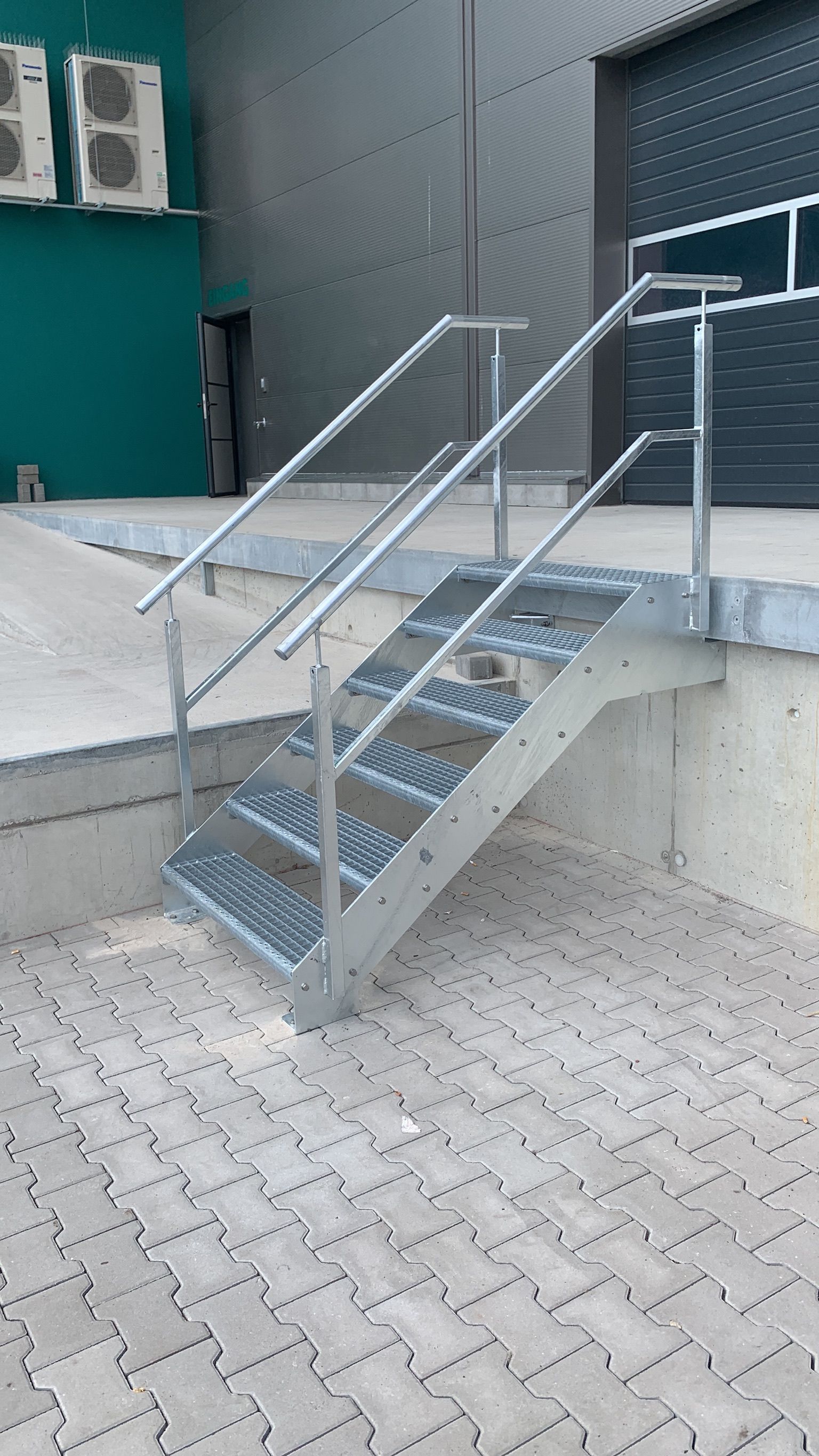 Außentreppen – Referenz von Metallbau Bährs aus Ganderkesee